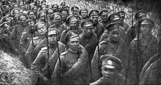 Russian troops mobilized for war